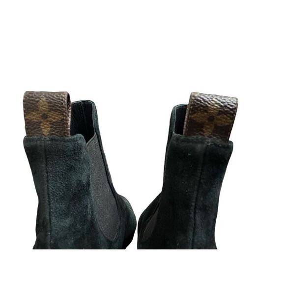 Louis Vuitton Suede Ankle Boots Size 361/2 Retail ( $1760) - Picture 8 of 12